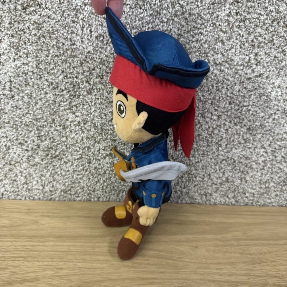 Disney Parks Jake & The Neverland Pirates Captain‎ Jake Sword Stuffed Plush 14